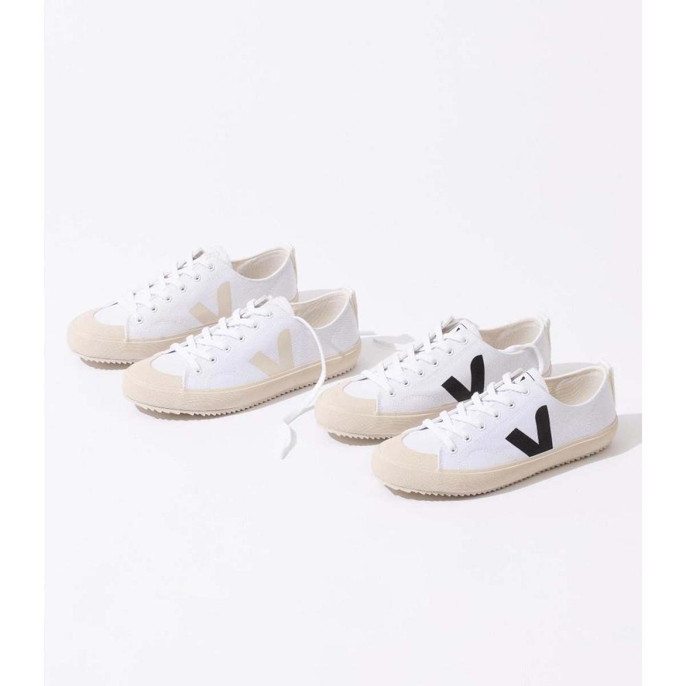 Veja NOVA CANVAS Topanky Panske White/Black | SK 215YXF